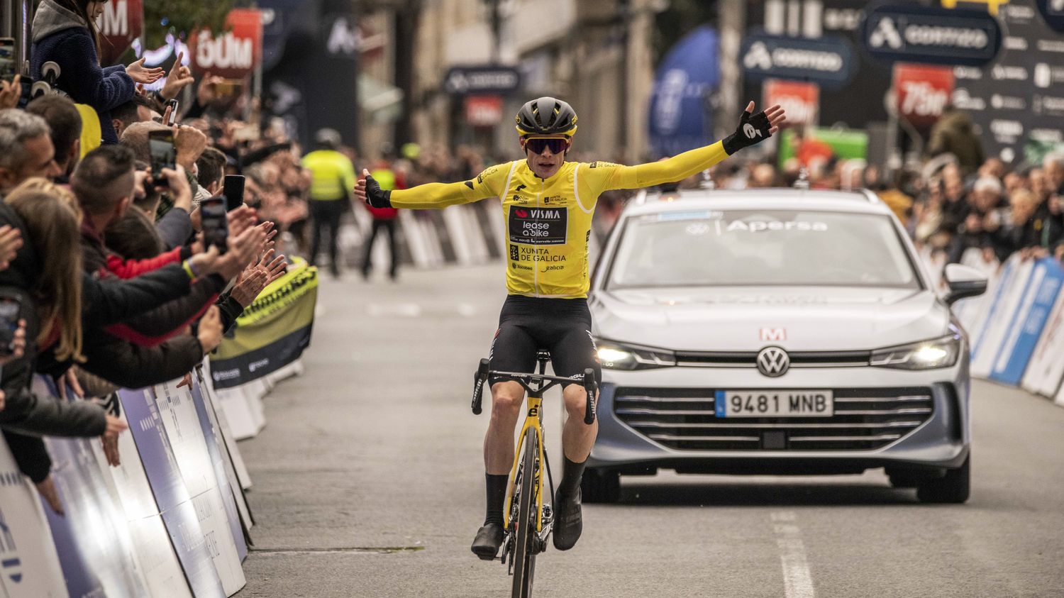 Cycling: three wins in three days to start the season, Jonas Vingegaard already ruthless