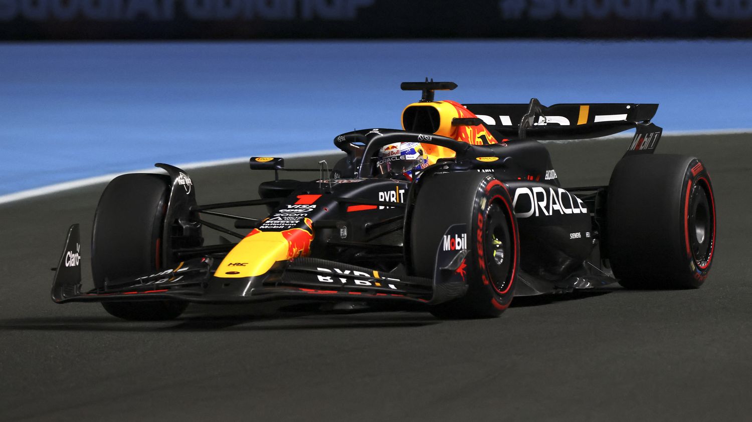 F1: Max Verstappen on pole position at the Saudi Arabian Grand Prix, Charles Leclerc second