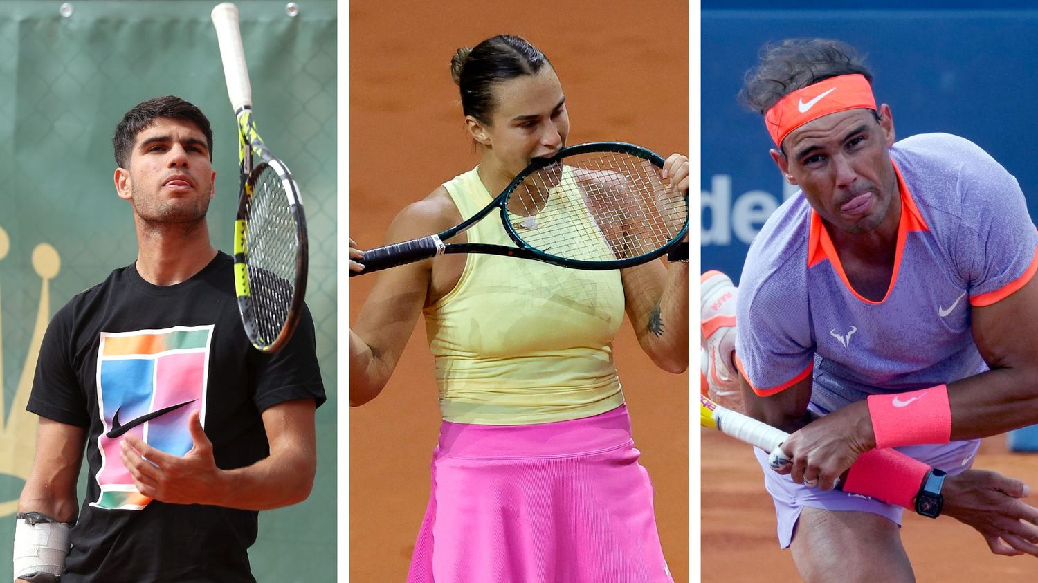 Tennis: Carlos Alcaraz, Rafael Nadal, Aryna Sabalenka in search of benchmarks, Arthur Fils innovates... What you need to know about the tournament in Madrid